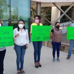 “¡Comida sin gusanos!”, piden médicos residentes en Oaxaca